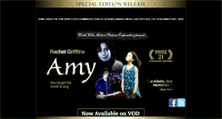 Desktop Screenshot of amythemovie.com